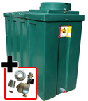 Ecosure Bunded Oil Tank 1070 Bottom Outlet  
