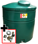 1320 Litre Bunded Oil Tank 