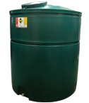 2500 Litre bunded oil tank