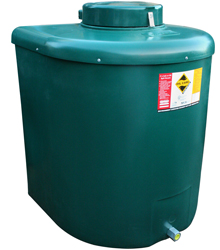 Ecosure Bunded Oil Tank 710 Litre Compact